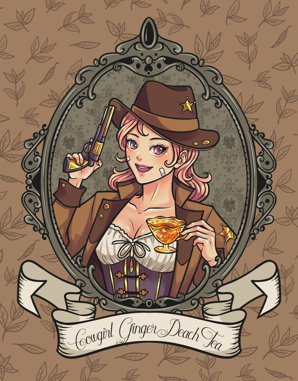 Cowgirl Ginger Peach Tea